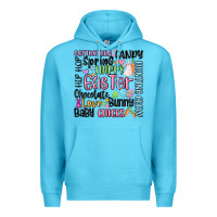Ocean Blue easter subway Premium Hoodie - MaliasSmallBusiness