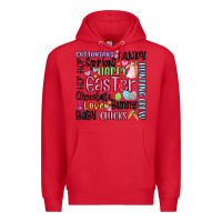 Red easter subway Premium Hoodie - MaliasSmallBusiness