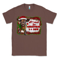 Chestnut all i want for christmas is a cow highland calf Classic Tee - RanaPortraitStore