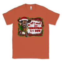 Copper all i want for christmas is a cow highland calf Classic Tee - RanaPortraitStore