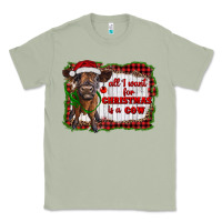 Matcha all i want for christmas is a cow highland calf Classic Tee - RanaPortraitStore
