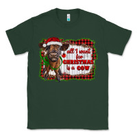 Sports Green all i want for christmas is a cow highland calf Classic Tee - RanaPortraitStore
