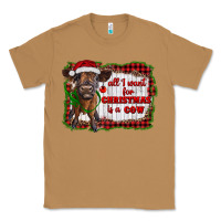 Toasted Coconut all i want for christmas is a cow highland calf Classic Tee - RanaPortraitStore