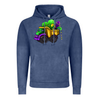 Vintage Denim loads of mardi gras truck Vintage Hoodie - AdoDesignShop