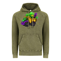 Vintage Olive loads of mardi gras truck Vintage Hoodie - AdoDesignShop