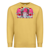 Antique Gold gnomies valentines day Premium Sweatshirt - JahusDesignShop