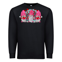 Black gnomies valentines day Premium Sweatshirt - JahusDesignShop