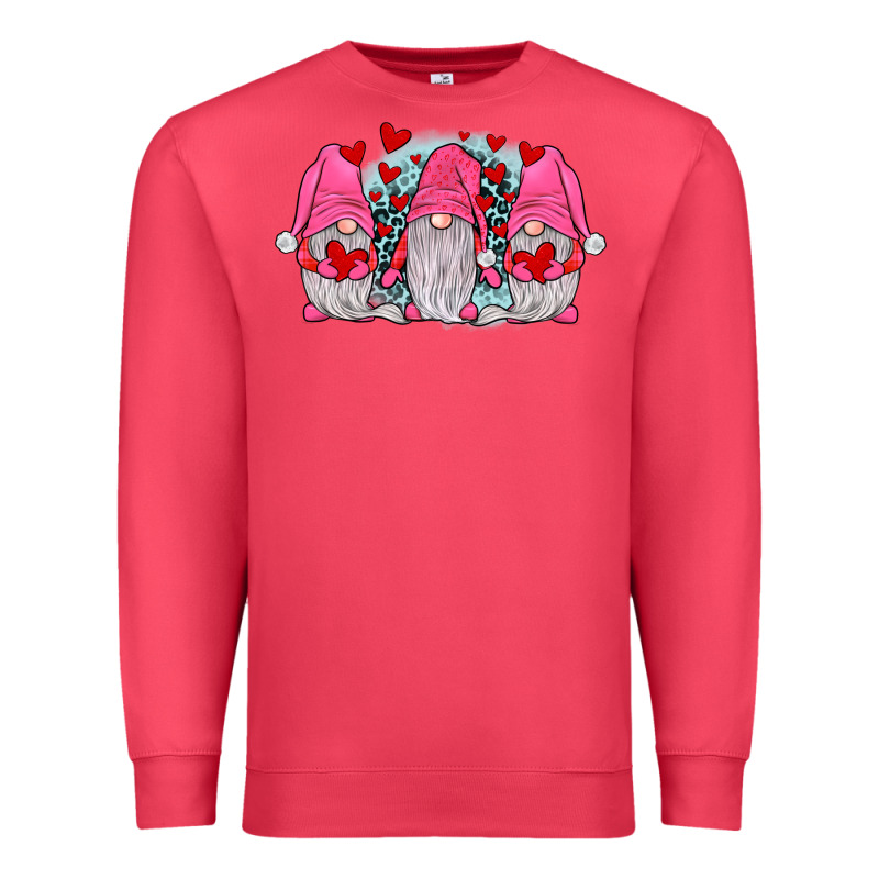 Gnomies Valentines Day Premium Sweatshirt by JahusDesignShop | Teevron