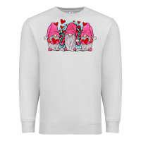 Dove Grey gnomies valentines day Premium Sweatshirt - JahusDesignShop