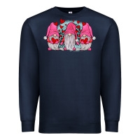 Navy gnomies valentines day Premium Sweatshirt - JahusDesignShop