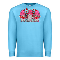 Ocean Blue gnomies valentines day Premium Sweatshirt - JahusDesignShop