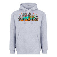 Heather Grey fall cactus pumpkin truck Heavyweight Hoodie - JahusDesignShop