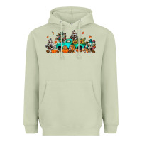 Matcha fall cactus pumpkin truck Heavyweight Hoodie - JahusDesignShop