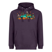 Plum fall cactus pumpkin truck Heavyweight Hoodie - JahusDesignShop