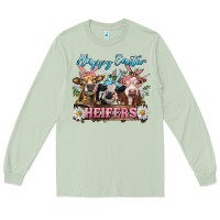 Matcha Happy Easter Heifers Long Sleeve Tee - RanaPortraitStore