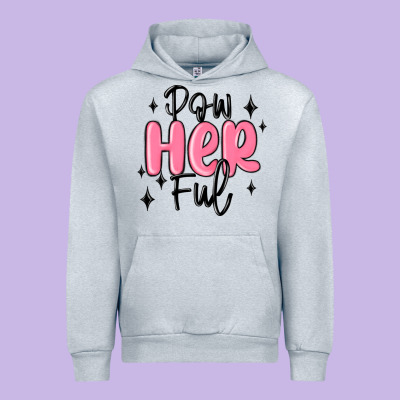 Powherful Urban Hoodie Designed By Maliassmallbusiness