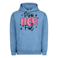 Pigment Pebble Blue powherful Urban Hoodie - MaliasSmallBusiness