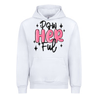 White powherful Urban Hoodie - MaliasSmallBusiness