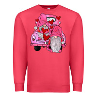 Cardinal farm truck,gnomies valentines Premium Sweatshirt - JahusDesignShop