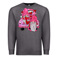 Charcoal Heather farm truck,gnomies valentines Premium Sweatshirt - JahusDesignShop