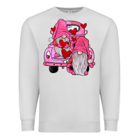 Dove Grey farm truck,gnomies valentines Premium Sweatshirt - JahusDesignShop