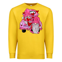 Lemon farm truck,gnomies valentines Premium Sweatshirt - JahusDesignShop