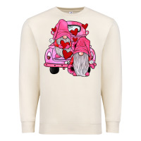 Sandshell farm truck,gnomies valentines Premium Sweatshirt - JahusDesignShop