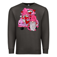 Smoke farm truck,gnomies valentines Premium Sweatshirt - JahusDesignShop
