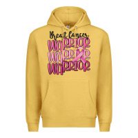 Antique Gold breast cancer warrior Premium Hoodie - MaliasSmallBusiness