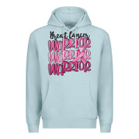 Blue Mist breast cancer warrior Premium Hoodie - MaliasSmallBusiness