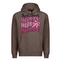 Coffee breast cancer warrior Premium Hoodie - MaliasSmallBusiness
