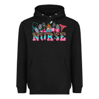 Black nurse with race and oto equipment Heavyweight Hoodie - AdoDesignShop