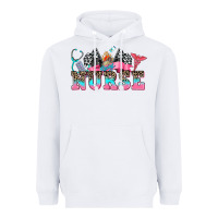 White nurse with race and oto equipment Heavyweight Hoodie - AdoDesignShop