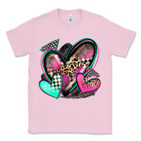 Bubblegum Pink race hearts Classic Tee - Zillion Design Studio