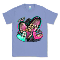 Colony Blue race hearts Classic Tee - Zillion Design Studio