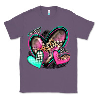 Lavender race hearts Classic Tee - Zillion Design Studio