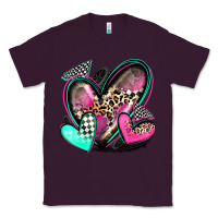Plum race hearts Classic Tee - Zillion Design Studio