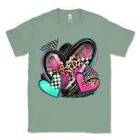 Sage race hearts Classic Tee - Zillion Design Studio