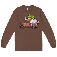 Chestnut happy easter pink truck with bunny Long Sleeve Tee - RanaPortraitStore