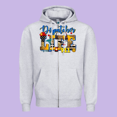 Dispatcher Life Zipper Hoodie Designed By Zillion Design Studio