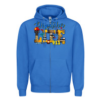 True Royal dispatcher life Zipper Hoodie - Zillion Design Studio