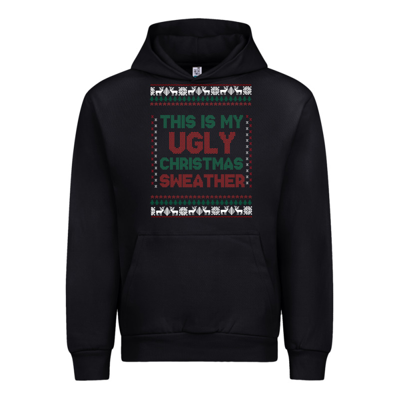 This Is My Ugly Christmas Urban Hoodie by MaliasSmallBusiness | Teevron