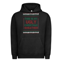 Pigment Black this is my ugly christmas Urban Hoodie - MaliasSmallBusiness