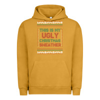 Pigment Peanut Butter this is my ugly christmas Urban Hoodie - MaliasSmallBusiness