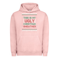 Pigment Salmon this is my ugly christmas Urban Hoodie - MaliasSmallBusiness