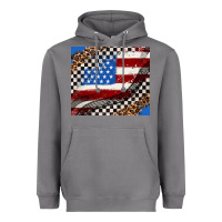 Storm American flag and racee flag Heavyweight Hoodie - AdoDesignShop