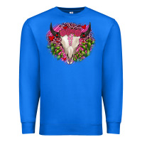 True Royal bull skull cactus valentines Premium Sweatshirt - JahusDesignShop