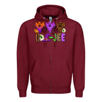 Burgundy Boo-Jee Zipper Hoodie - texasbilliewilder