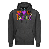 Charcoal Heather Boo-Jee Zipper Hoodie - texasbilliewilder