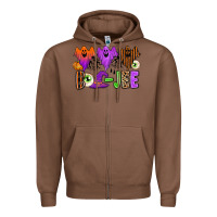 Chestnut Boo-Jee Zipper Hoodie - texasbilliewilder